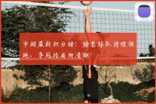 中超最新积分榜：榜首球队持续领跑，争冠格局渐清晰